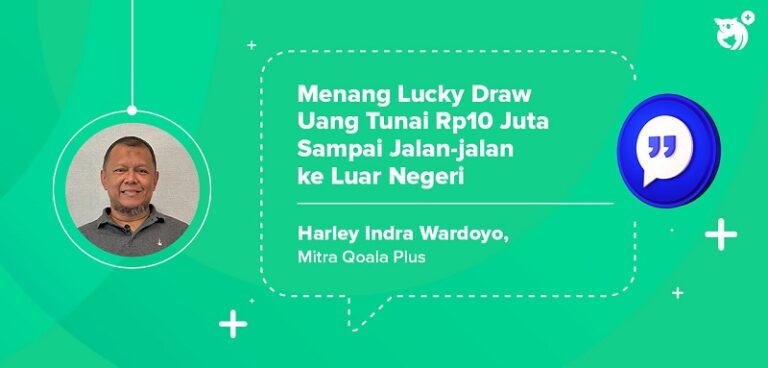 Kisah Sukses Harley Indra Wardoyo Menang Lucky Draw Uang Tunai Rp